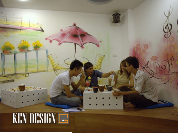 thiết kế quán cafe độc đáo